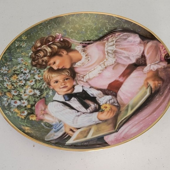 1986 MOTHER'S DAY COLLECTOR'S PLATE by Sandra Kuck "TIMES REMEMBERED" COA! - Picture 3 of 7